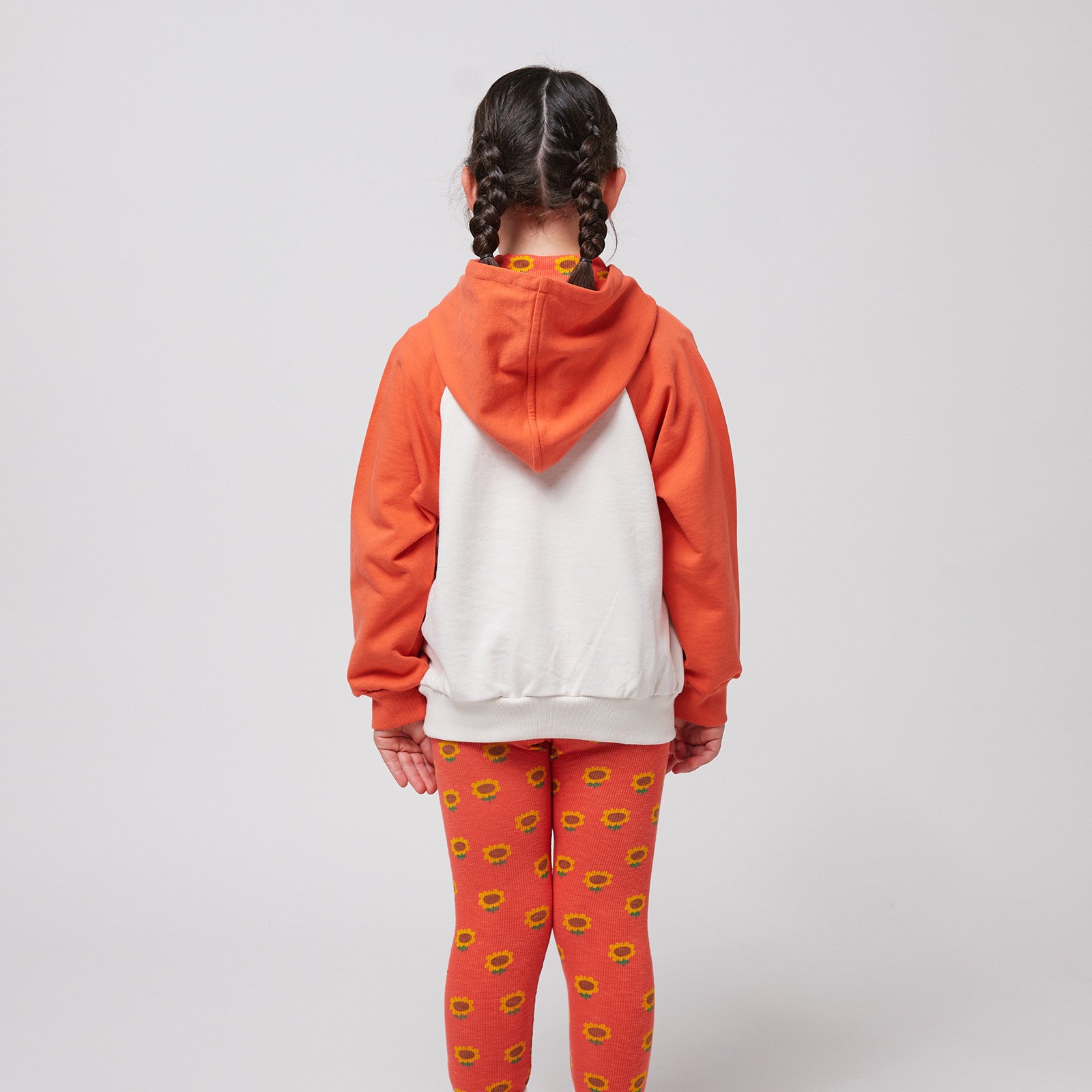 Hoodie Hello Joy Ranglan Multicolor