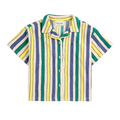 Hemd Multicolor Stripes Terry Offwhite
