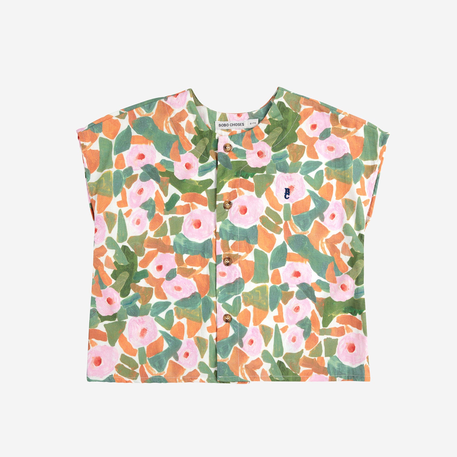T-Shirt Floral All Over Multicolor