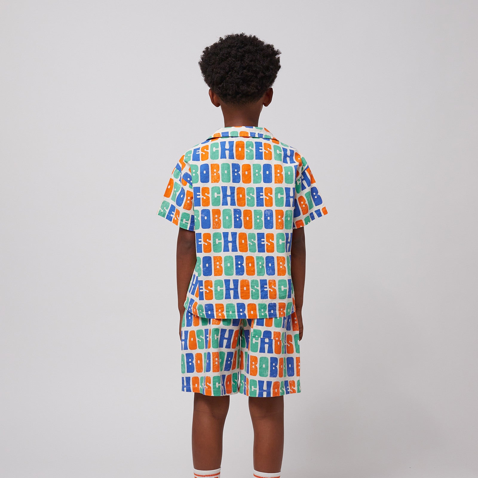 Shirt Multicolor Bobo Choses All Over Offwhite