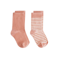 Lot de 2 chaussettes Faded Pink Cream
