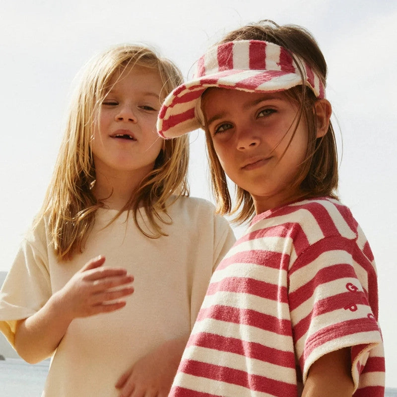 Cap Pop Terry Cherry Cream