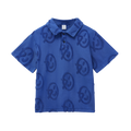 Polo Pulpo Klein Blue Logos