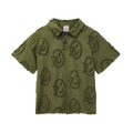 Polo Pulpo Olive Logos