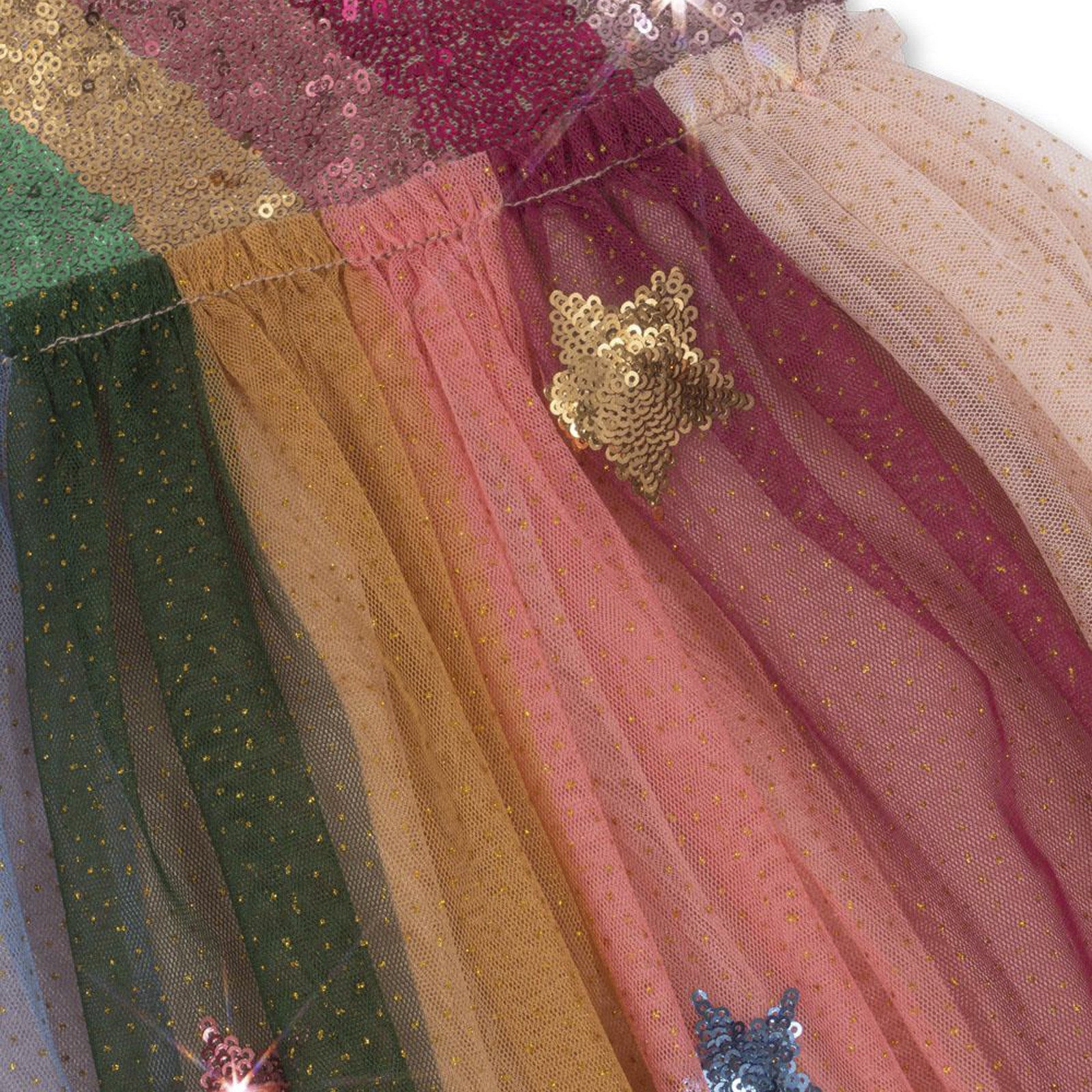 Robe Odette Rainbow Evening Sand