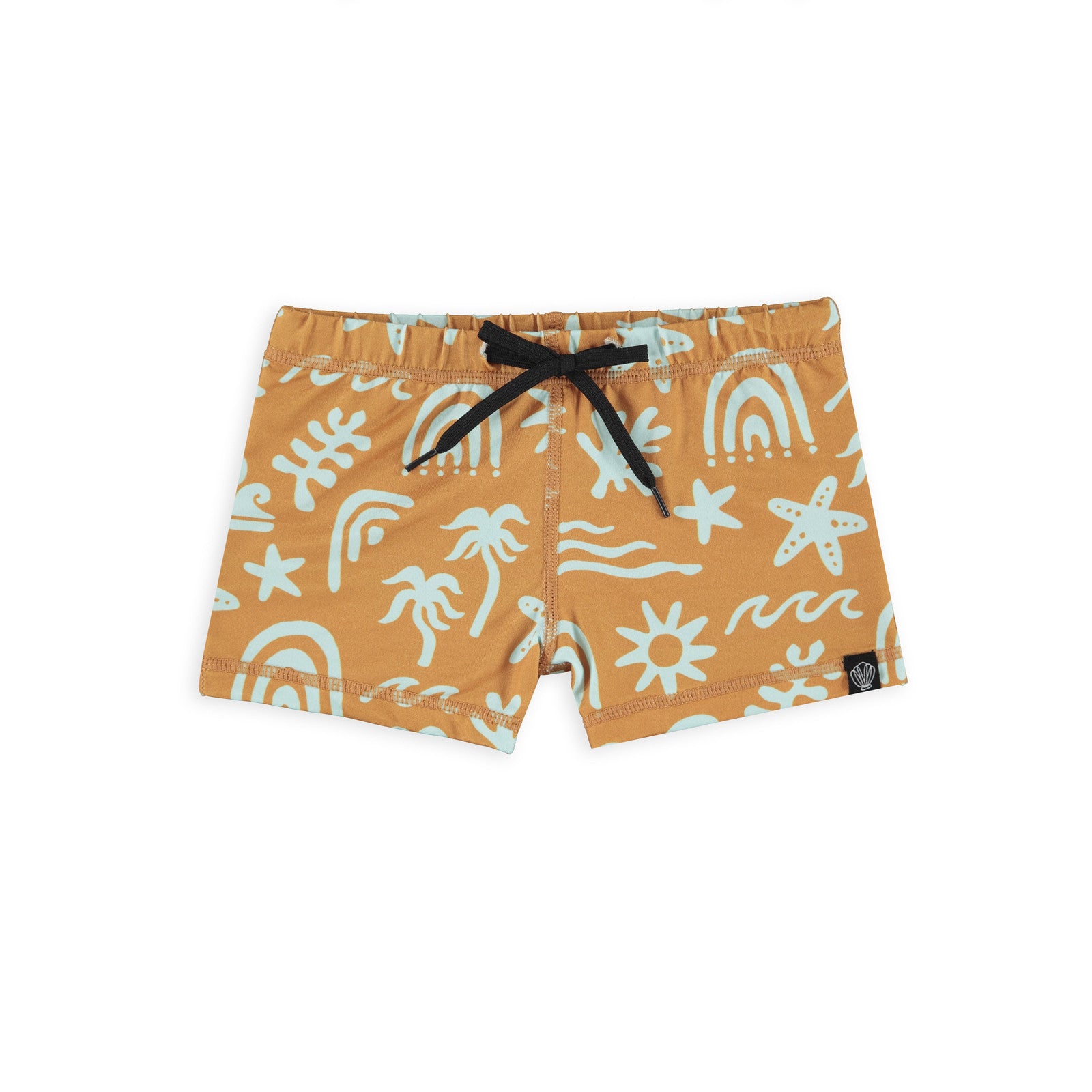 Swimming trunks UPF 50+ Tropical Vibes Blue
