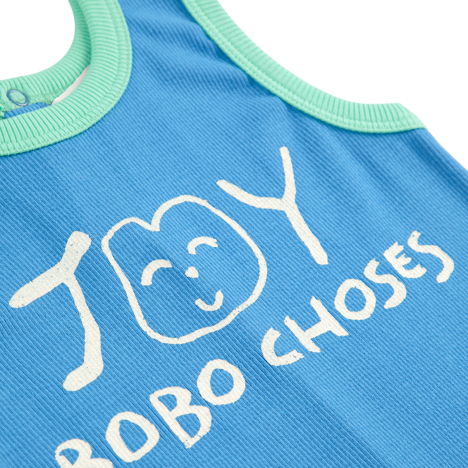 Baby Einteiler Smiling Blue