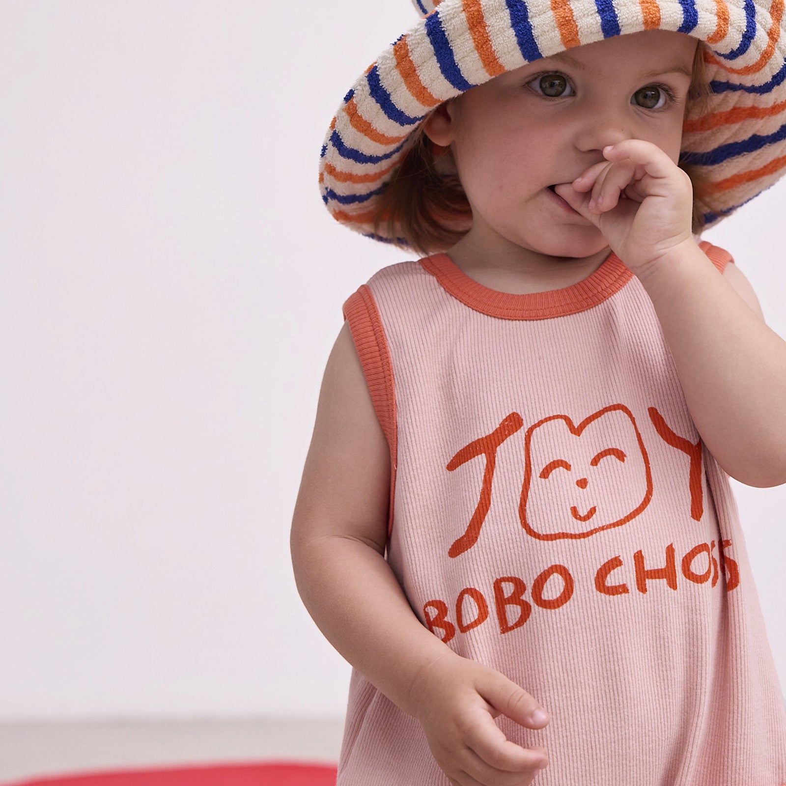 Baby one-piece Smiling Light Pink