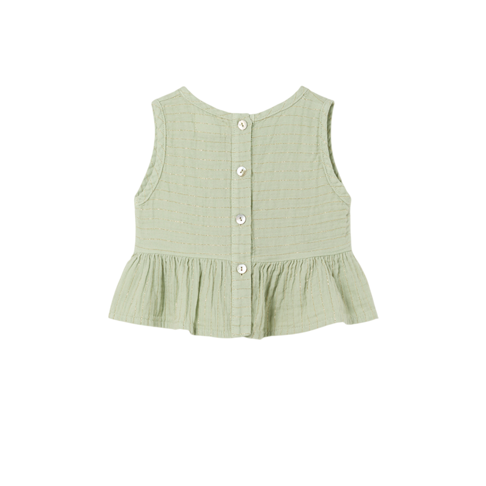 Top bébé Vera Tender Green