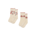 Chaussettes 2 Pack Rose Rose Mix