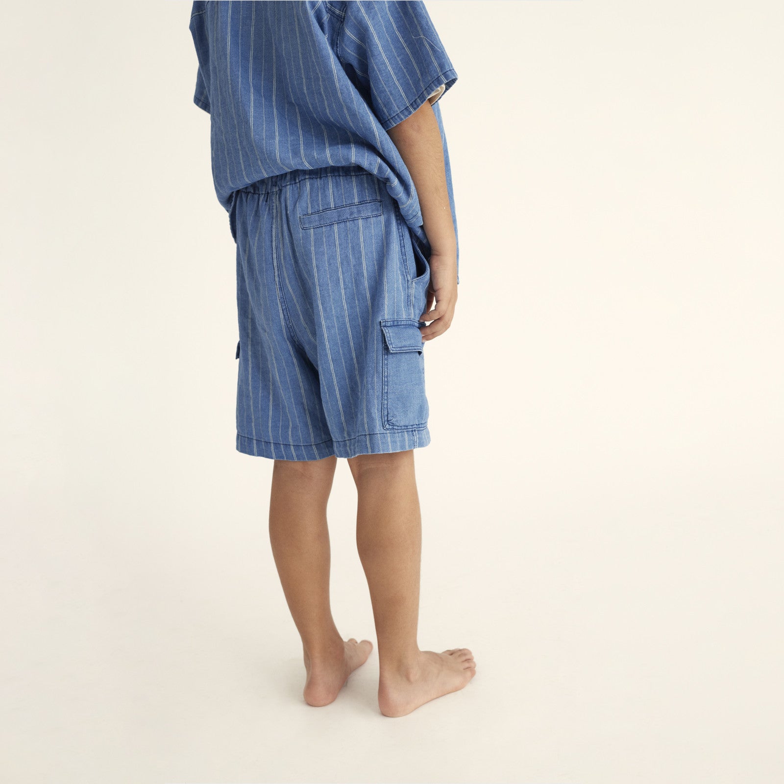 Short Leon Denim Blue