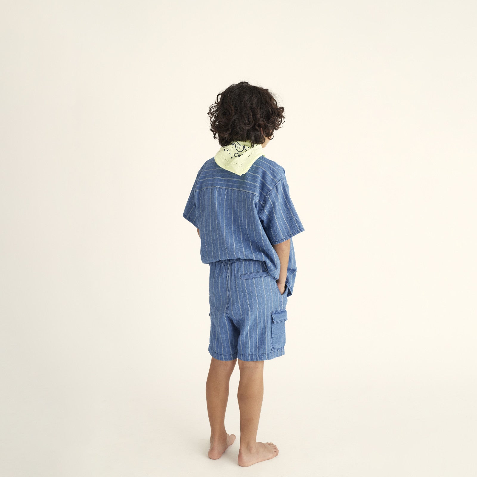 Short Leon Denim Blue