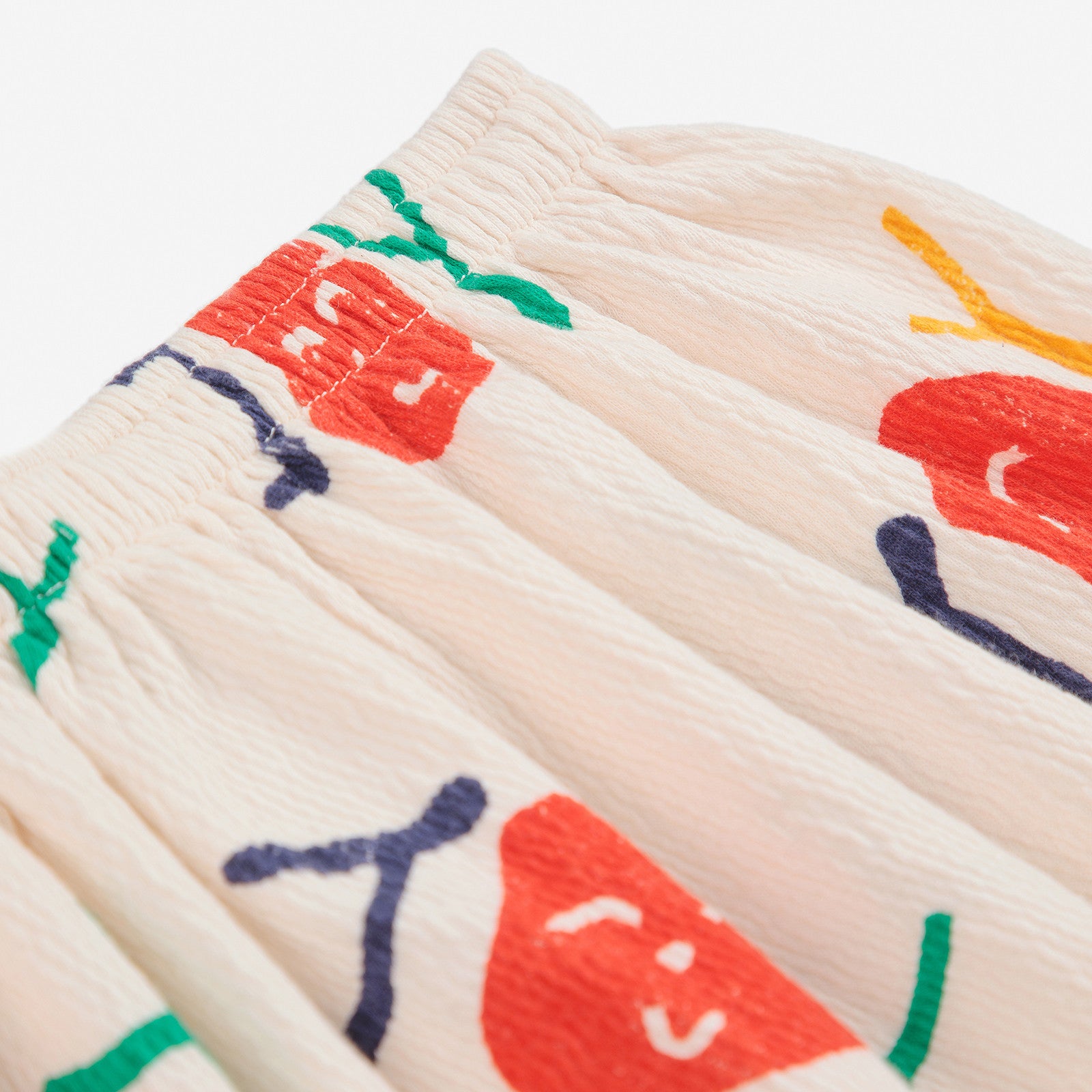 Jupe Smiling All Over blanc cassé