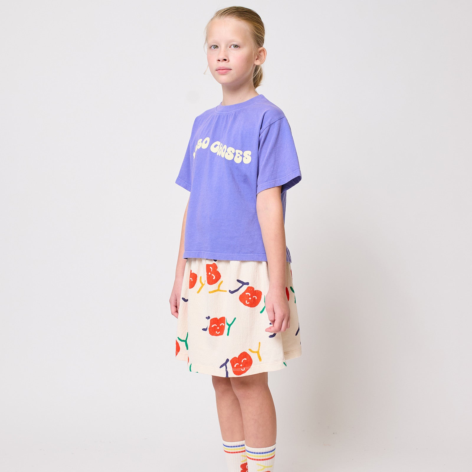 Jupe Smiling All Over blanc cassé