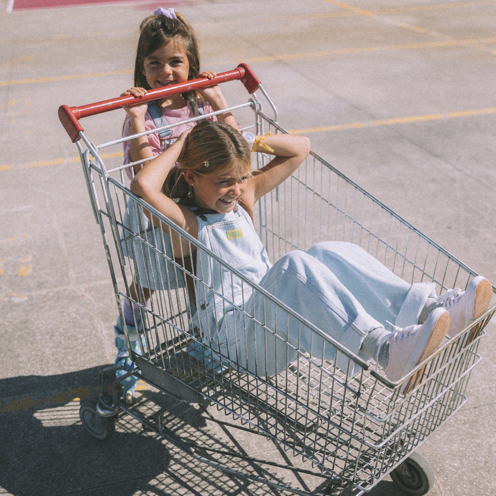 Salopette en jean VHS