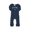 Baby one-piece Milking It Navy