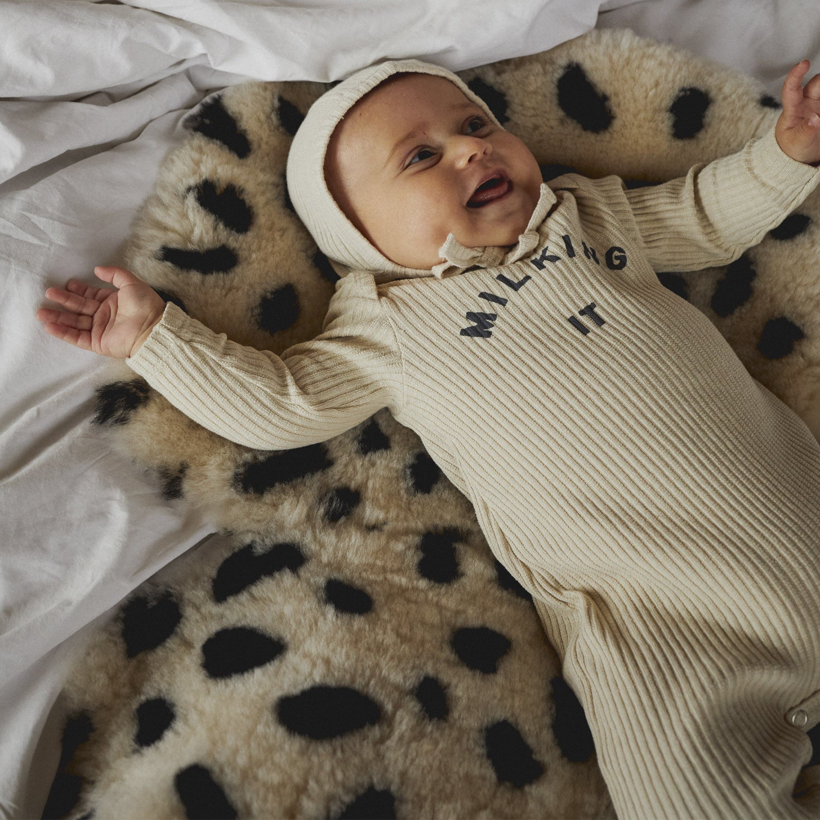 Bonnet bébé Rib Oat