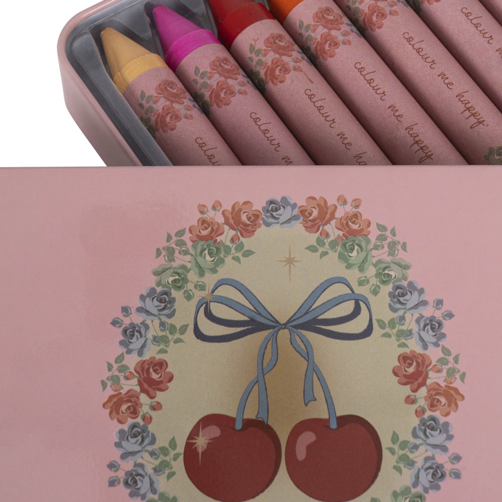 Cherry Bow crayons