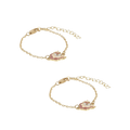 Armbänder 2-er Set Unicorn Bestie Gold