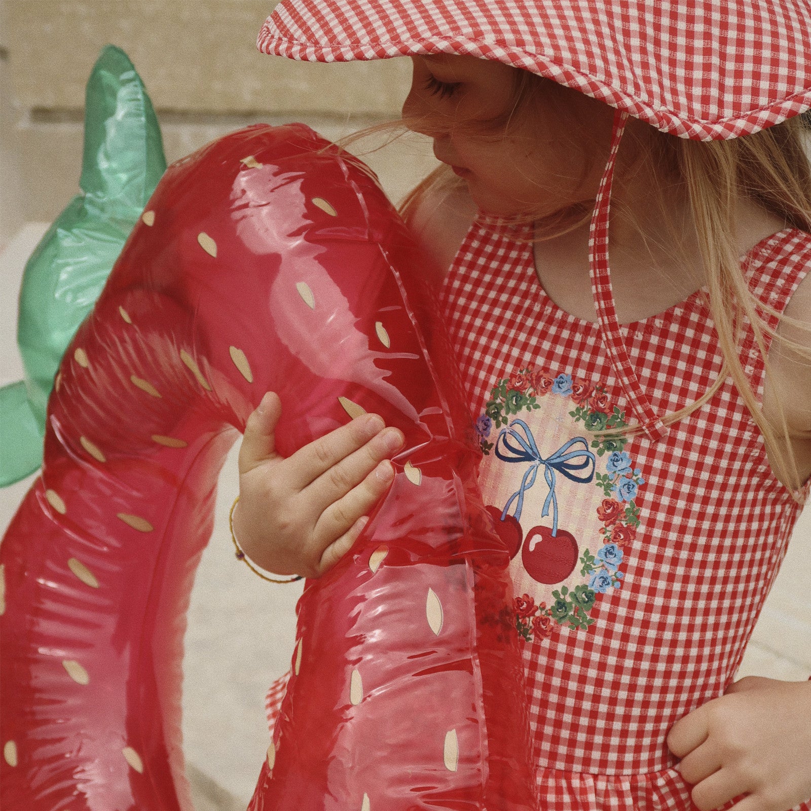 Soline Fiery Red swimsuit