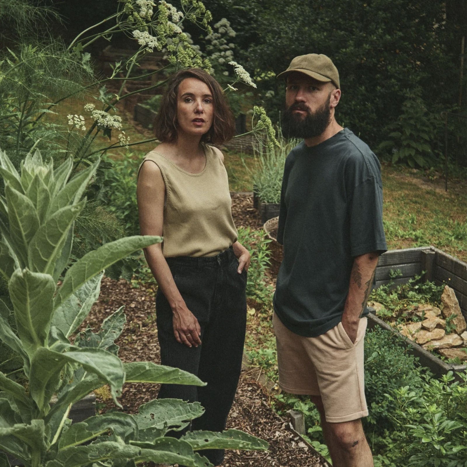 Top Pimento Olive Gray