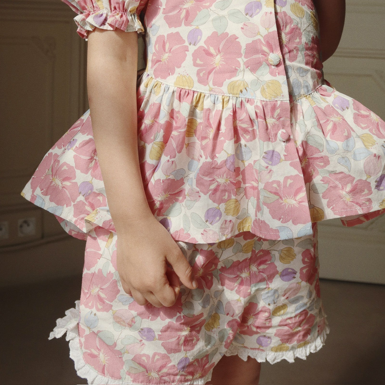 Short Cœur Fleur Anglaise