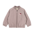 Juno Deauville mauve bomber jacket