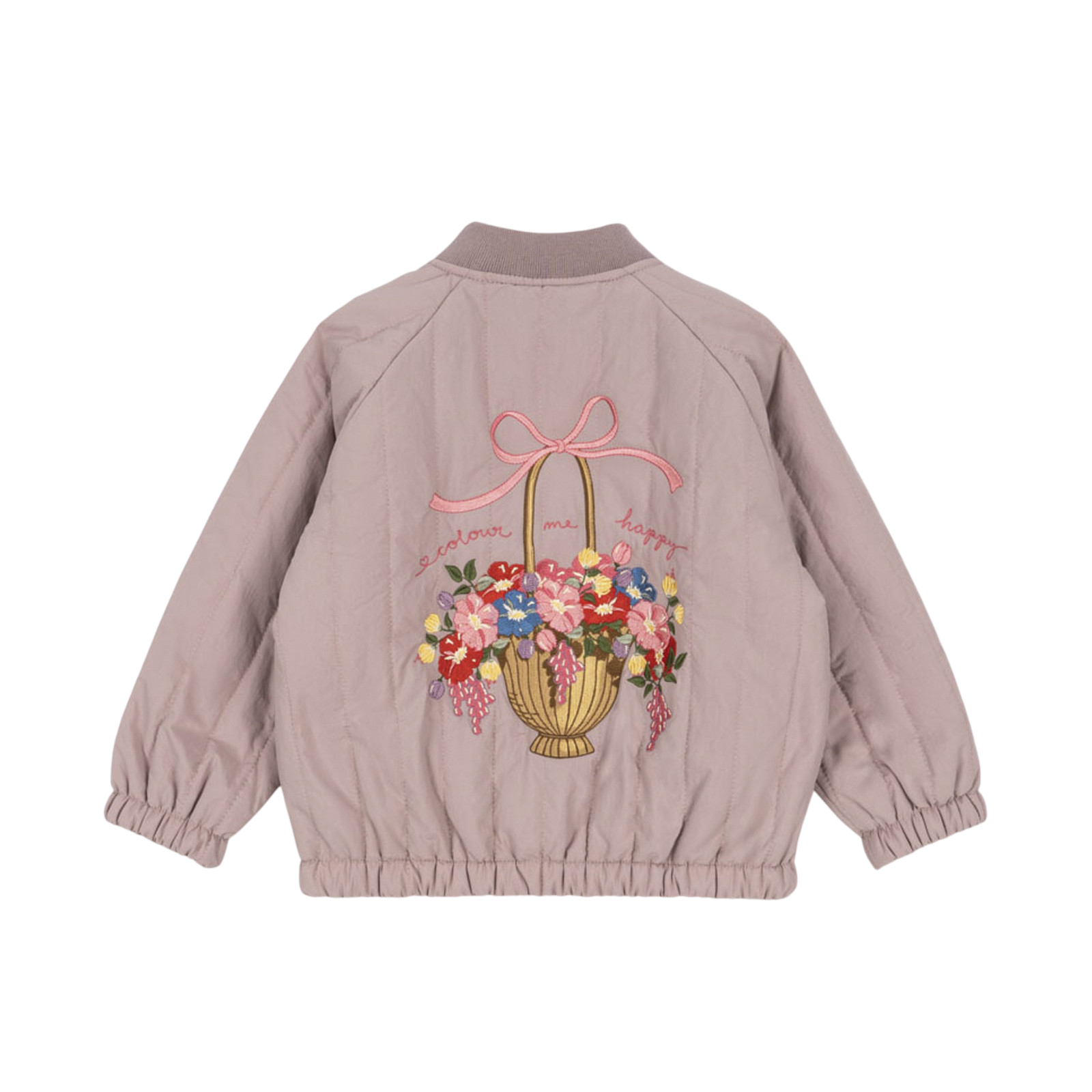 Juno Deauville mauve bomber jacket