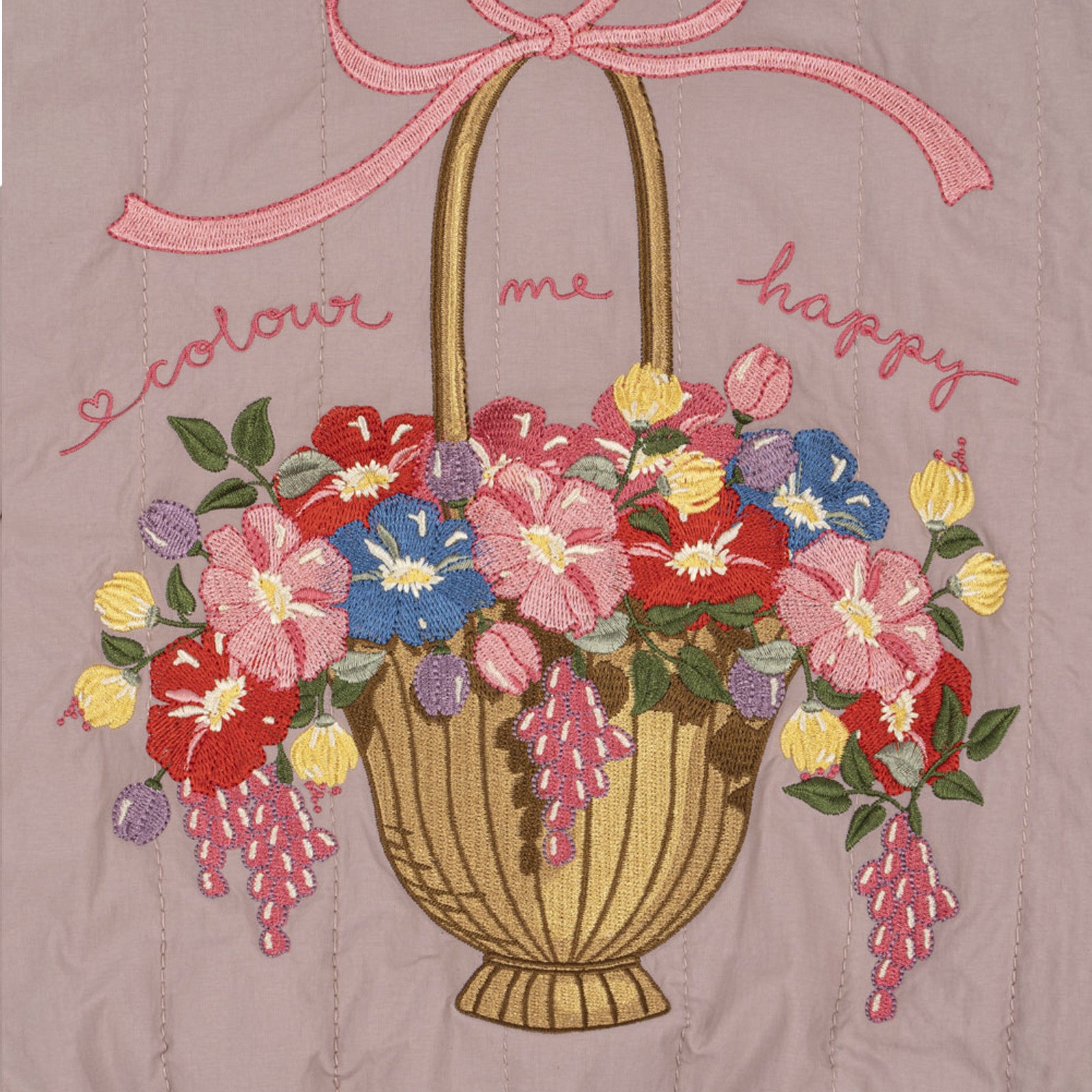 Juno Deauville mauve bomber jacket