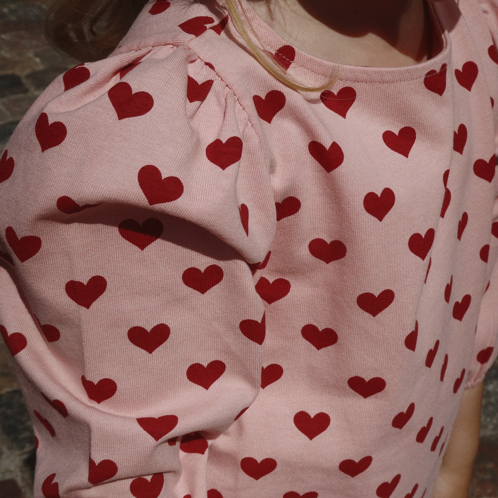 Drey Slit Amour Rouge long-sleeved shirt