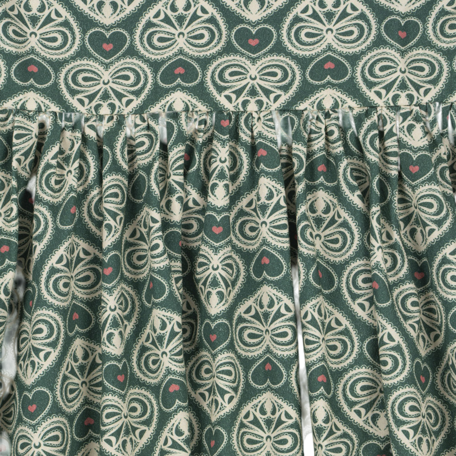 Robe Coeur Lace Green