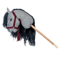 Halter and lead rope Red for hobby horse