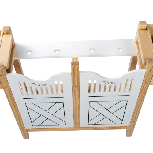 Steckenpferd Pferdebox für 4 Steckenpferde