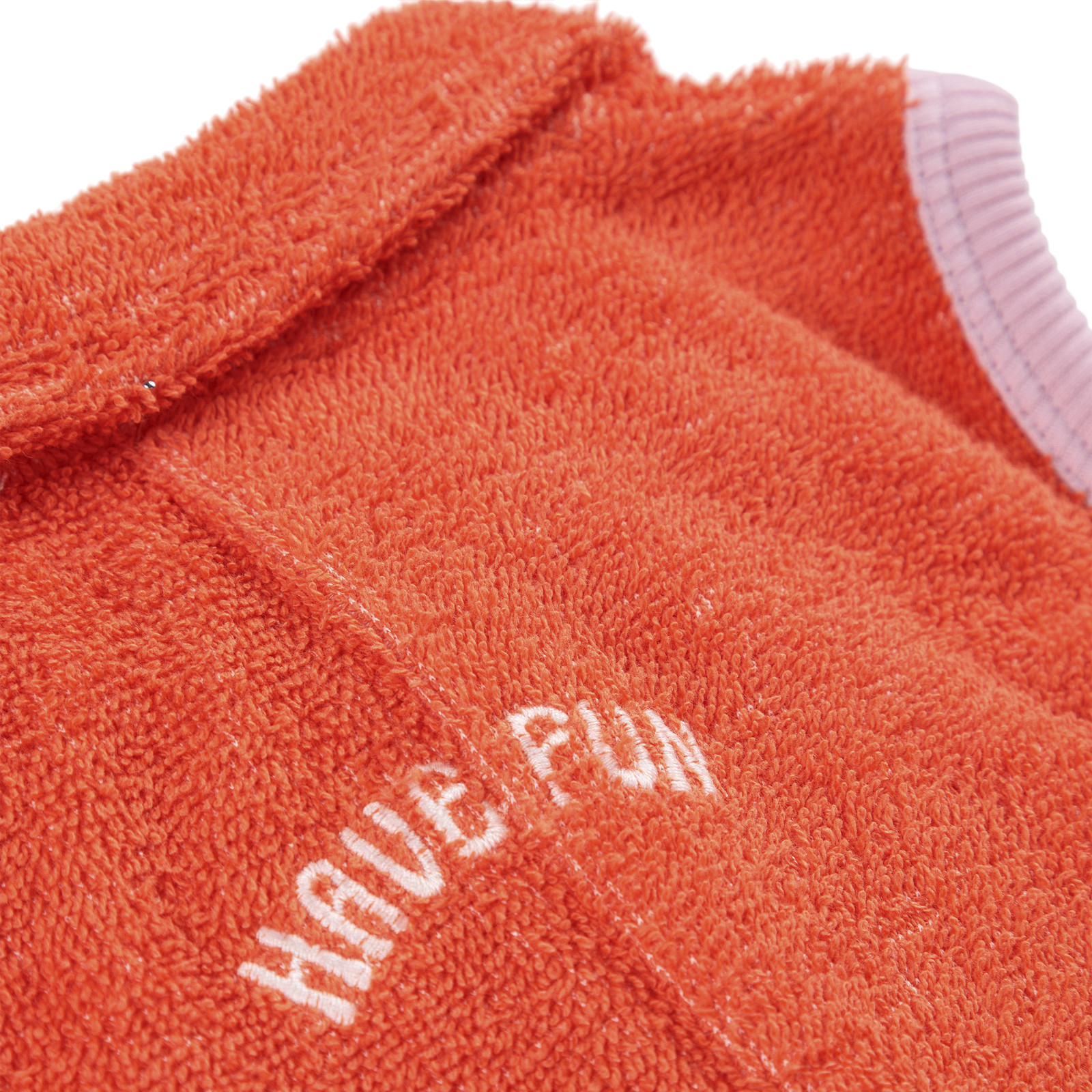 One-piece Ribbon Gift Terry Towel Red