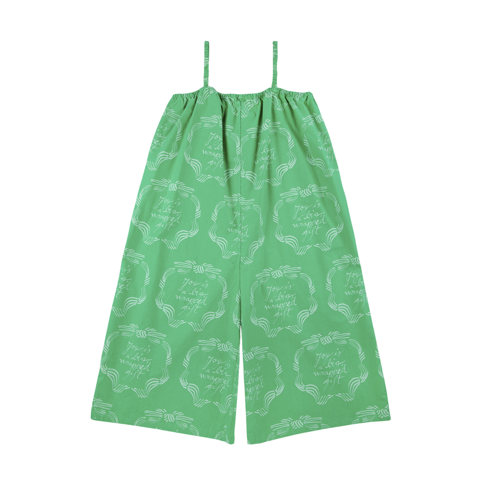 One-piece Ribbon Gift All Over Woven Green