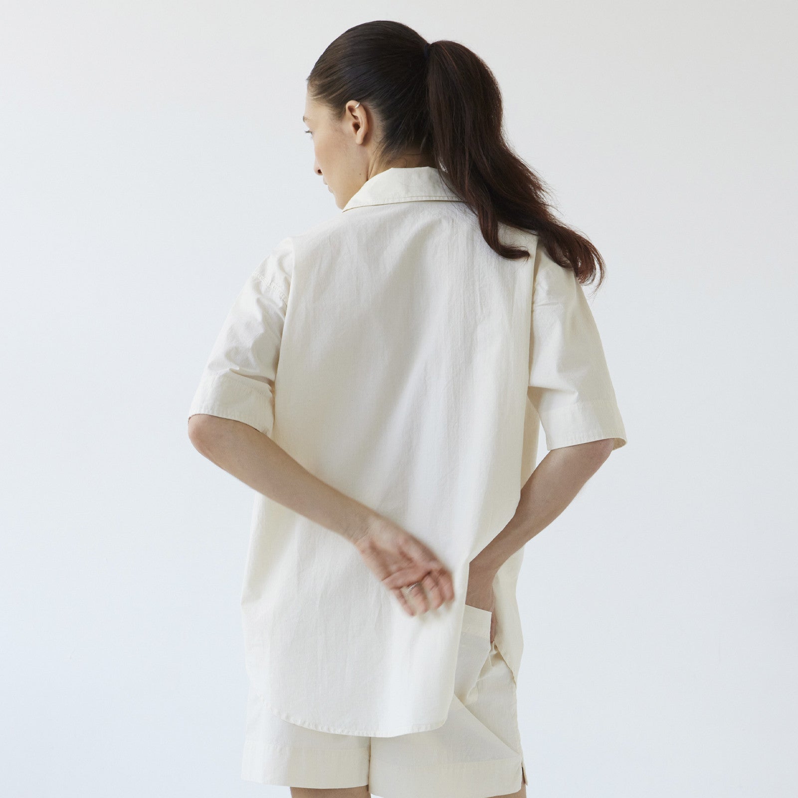 John Shirt shortsleeve undyed