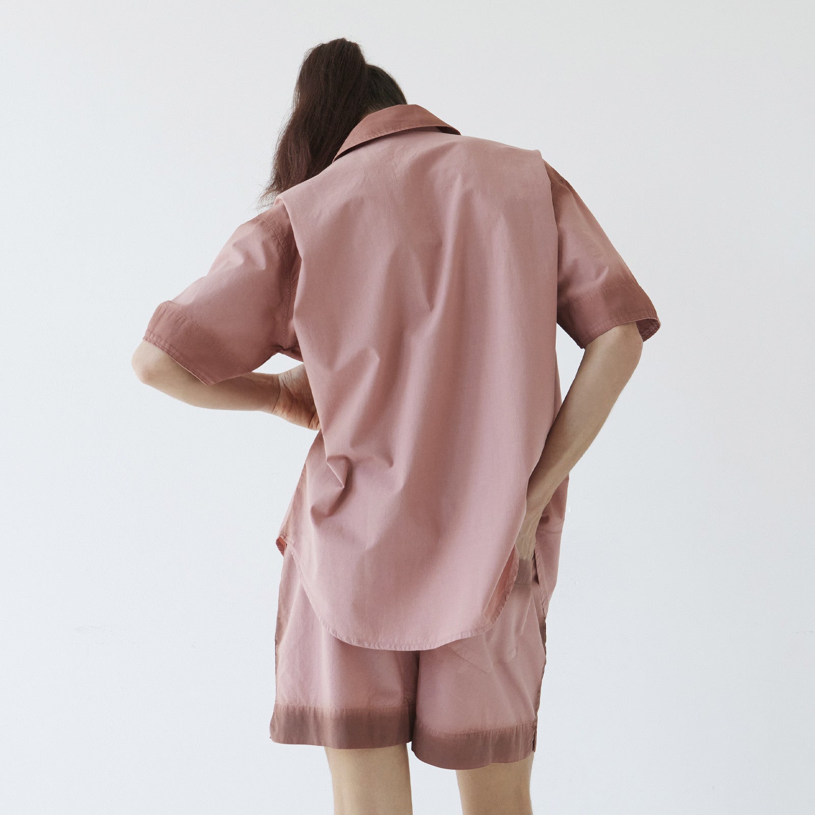 John Shirt shortsleeve ash rose