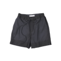 John shorts washed black