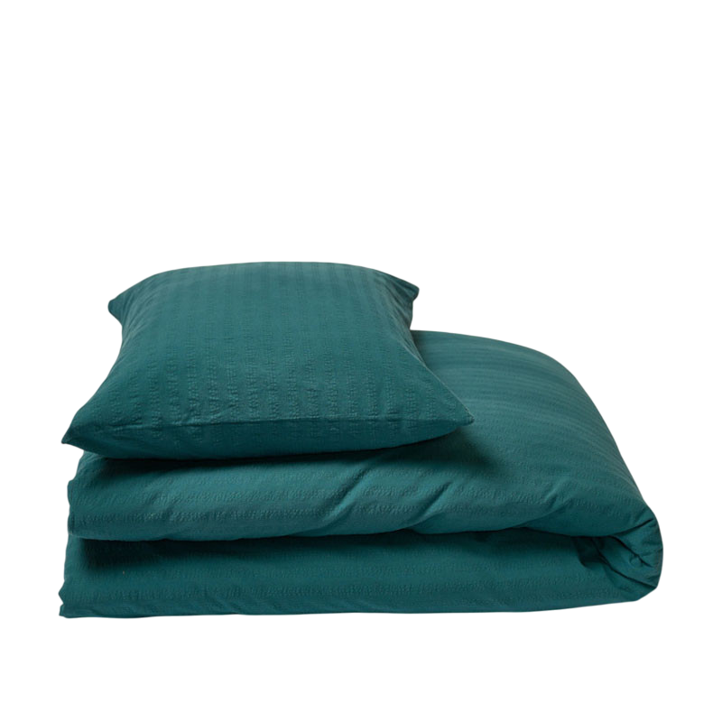 KEMERI housse de couette ocean green, 160x210 cm
