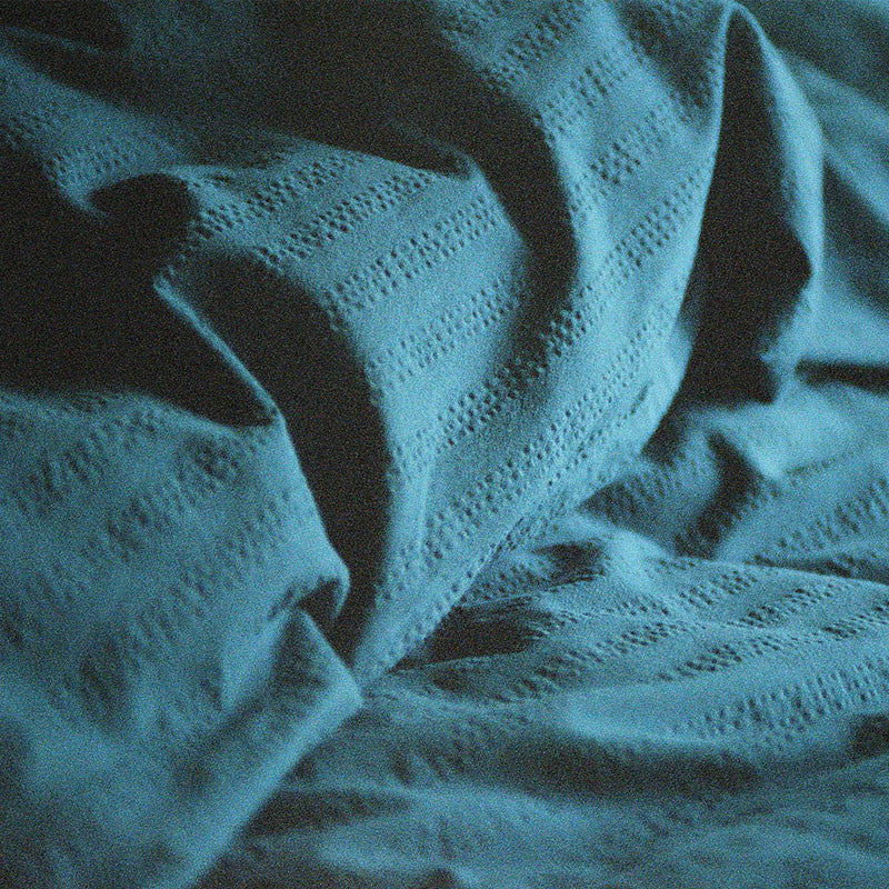 KEMERI comforter cover ocean green 240x240 cm