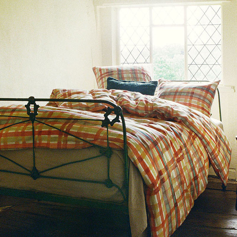 DUNWICH cushion cover dark brick 65x65 cm