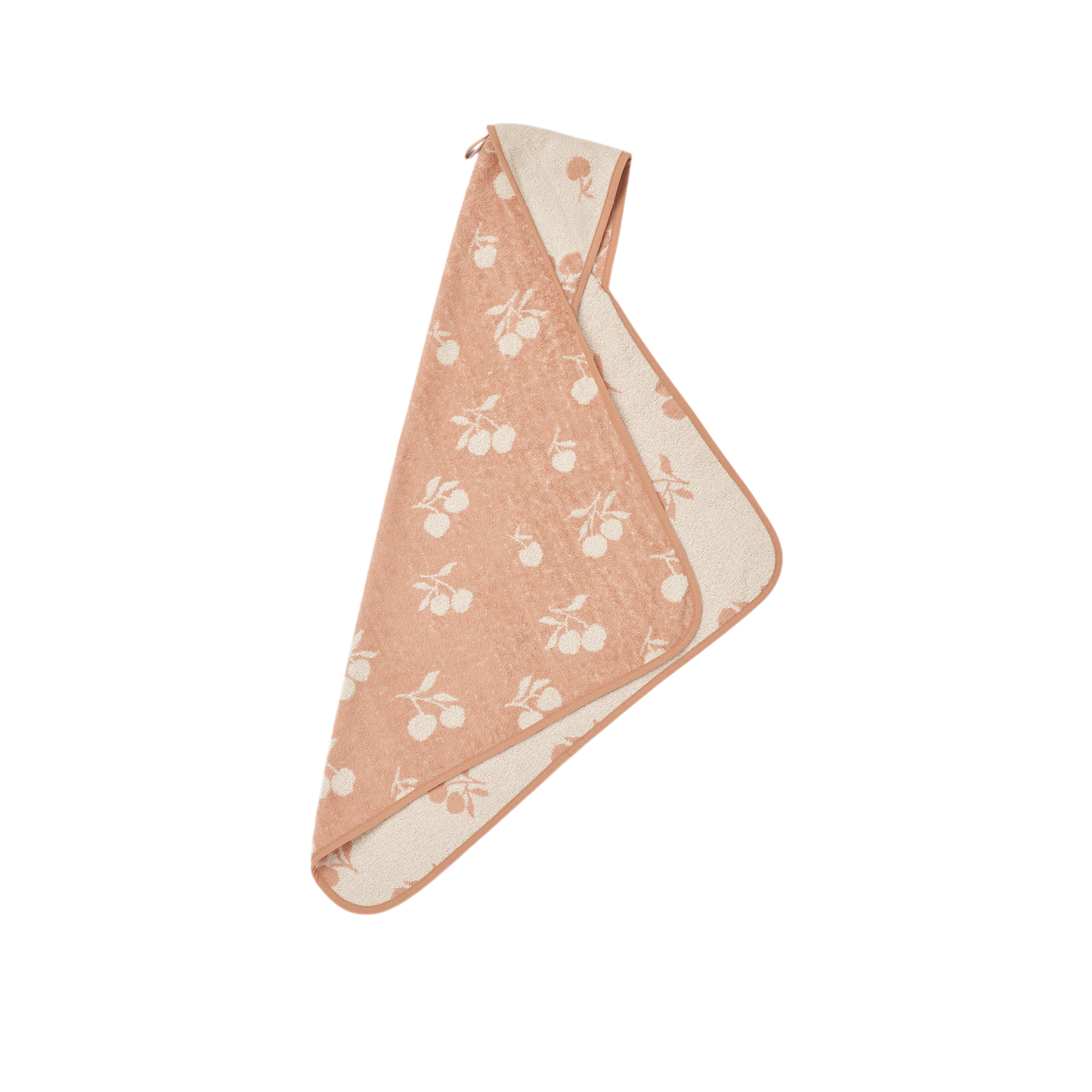 Baby bath towel Alba Peach Sea Shell