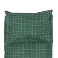 Taie d'oreiller Vito vert foncé