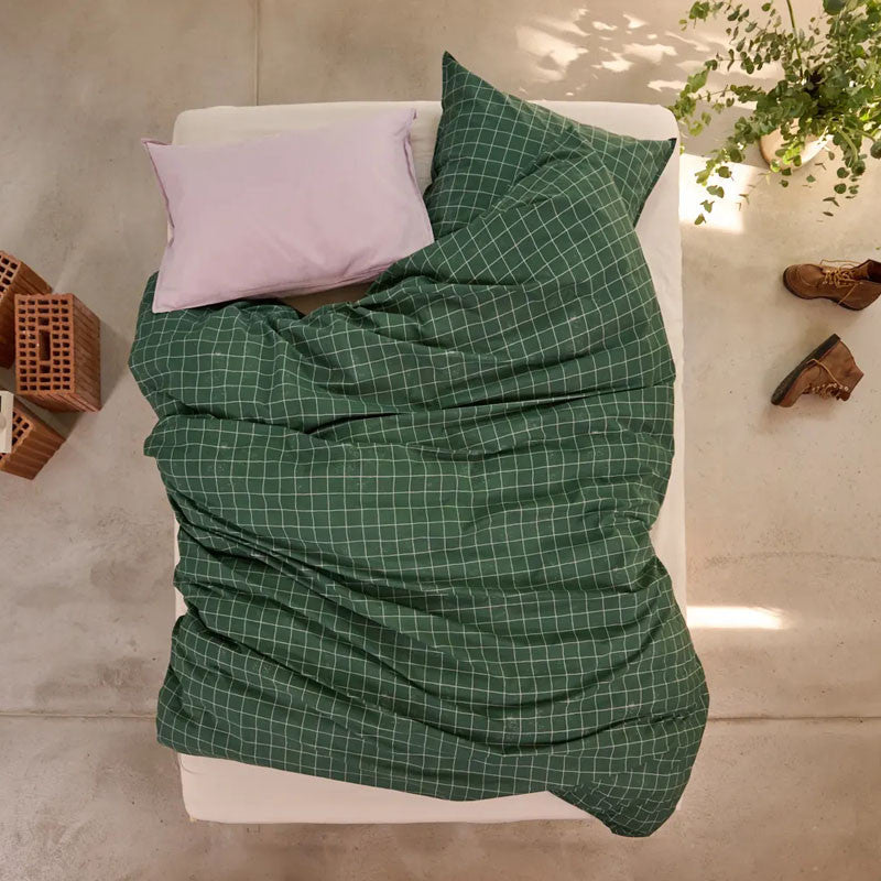 Vito cushion cover dark green lavender 50x70 cm