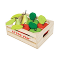 Apples and pears crate for store