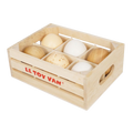 Farm eggs (6 pieces) for the store
