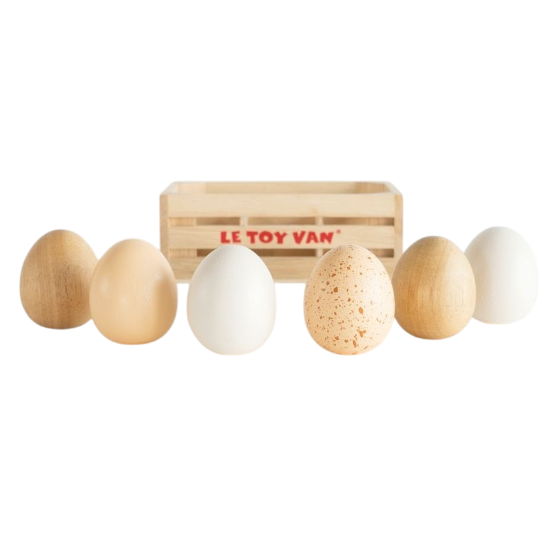 Farm eggs (6 pieces) for the store