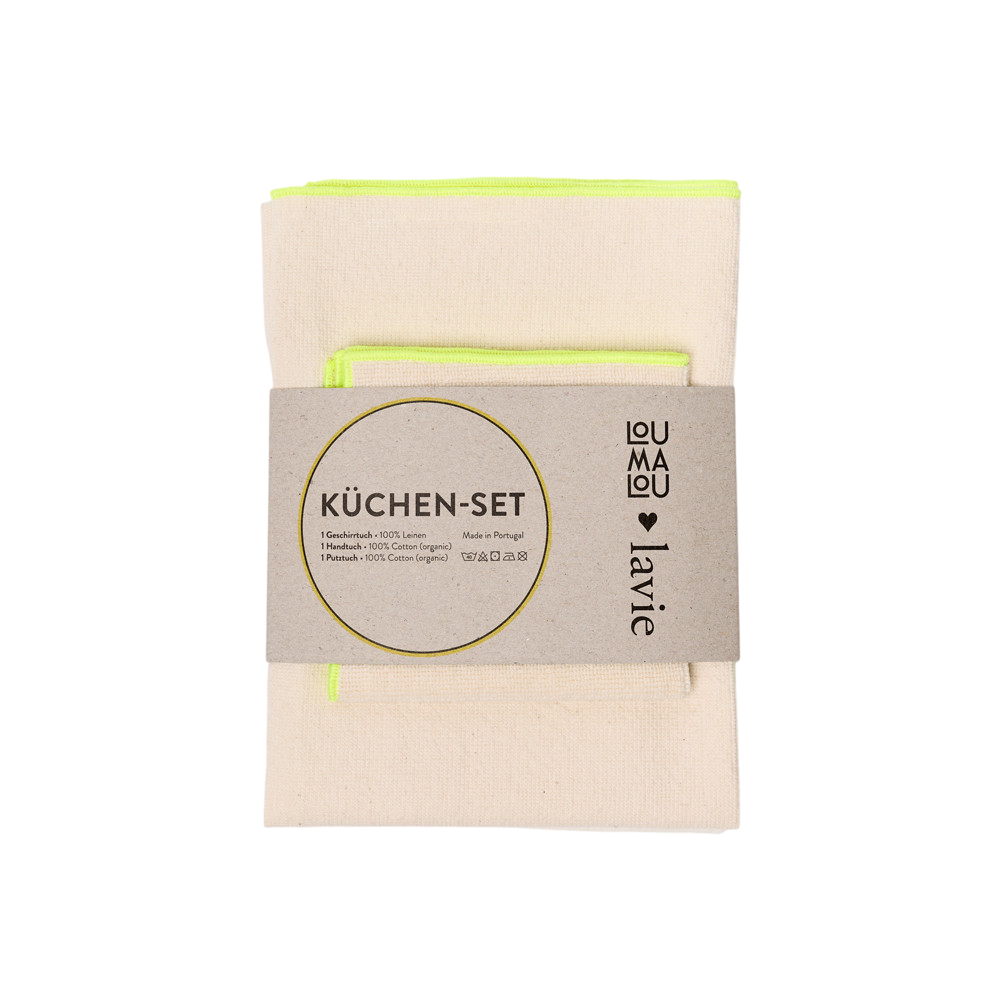 Küchen-Set 3-teilig Ella undyed