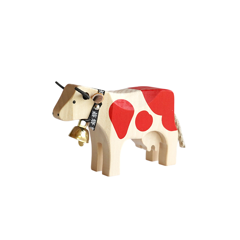 Trauffer Kuh 1 stehend Rot