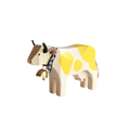 Trauffer Vache 1 debout Jaune